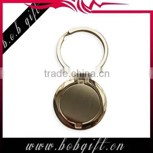 Round Promotional Metal Keyring/ Cheap Alloy Keyring thumbnail-1
