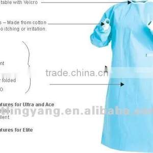 45gsm Disposable Sterile Hospital Gowns thumbnail-1