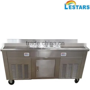 Super March Purchasing Double Square Pan Fried Ice Cream Machine thumbnail-1