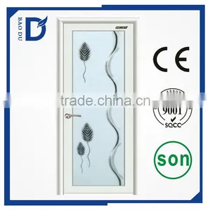 Decorative Interior Bathroom Doors With Glass Inserts thumbnail-6