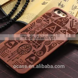 Wood Bamboo Cell Phone Case Bulk Buy From China for Iphone 6s Case. thumbnail-3