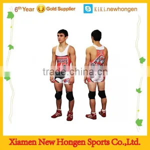Promotional Full Sublimation Youth Wrestling Singlet thumbnail-1