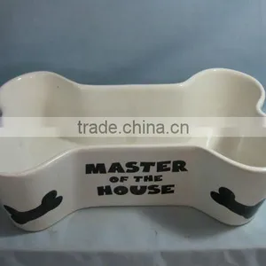 Ceramic Bowl With Bone Shape thumbnail-1