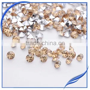 Point Back Chaon 8mm Rhinestone 888 Chaton Stone for Jewelry Accessary ,wedding Dress Saree thumbnail-2
