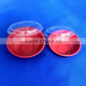 Red PP Bowl Japan Plastic Container thumbnail-1