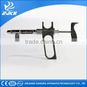 New Arrival ZJKR Domesticanimals 2ml Metal Continuous Syringe C-Type thumbnail-1
