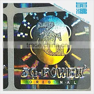 2016 Hot Sale QR Code Hologram Label Ultrathin Sticker With High Quality thumbnail-1