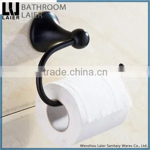 Customized Huge Stock of Quality Zinc Alloy ORB Finishing Bathroom Accessories Wall Mounted Toilet Paper Holder thumbnail-2