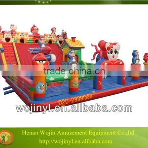 Attractive Inflatable Jumping Castle With Slide thumbnail-1
