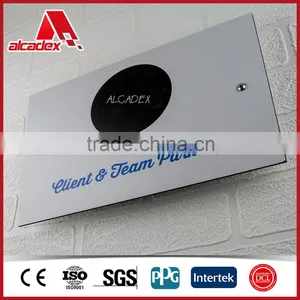 Aluminum Composite Panel Backlit Sign Board thumbnail-1