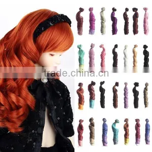 15cm Ombre Color Body Wave Hair Weaving for DIY Doll Wig thumbnail-1