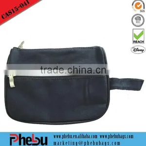Black Canvas Travel Kit Bag for Men(CAS15-042) thumbnail-1