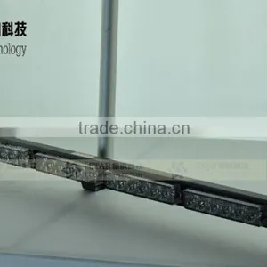 1W*42LED (42W)super Led 7 Heads 42 LED Yellow Vehicle Flashing Strobe Light Bar Warning Light (XN-186-7) thumbnail-4