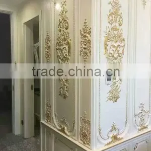 Pu Wall Cladding French Classical Antique Design Hard Wall Board thumbnail-2