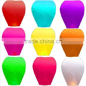 2015 Newest Flying Paper Wish Lantern, Biodegradable Chinese Sky Lantern, Flying Sky Lantern thumbnail-1