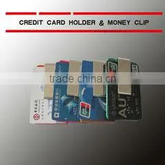 Money Clip & Credit Card Holder for Four Colours. thumbnail-1