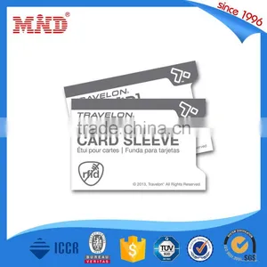 MDBS35 Anti Theft Aluminum Foil RFID Blocking Credit Card Sleeve/Holder thumbnail-3