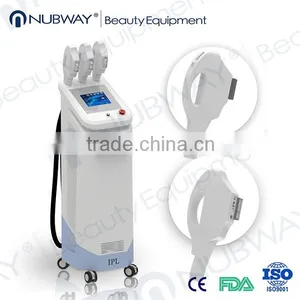 Nubway Multifunctional 3 Handles IPL Hair Removal Machine / Skin Rejuvenation Machinefor Spa Use thumbnail-1