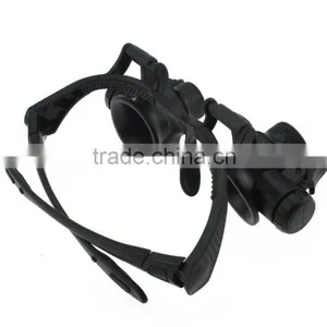 10X 15X 20X 25X Binocular Loupe Glasses Magnifier Magnifying Glass With LED Light for Jewelry Appraisal Watch Repair thumbnail-2