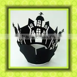 Wedding Party Favor Black Cupcake Wrappers for 2016 Olympic Game thumbnail-1