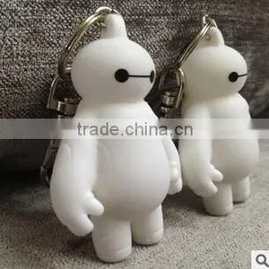 Wholesale Baymax Keychain Hot Item on Sale Metal Baymax Keychains thumbnail-1