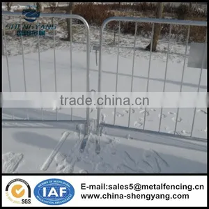 Temporary Fence Barrier Steel Pipe Barrier for Crowd Control thumbnail-2