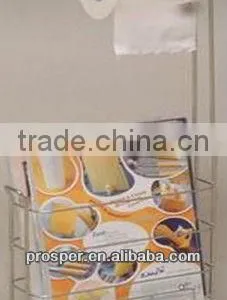 Iron Paper Holder With Magazine Rack thumbnail-1