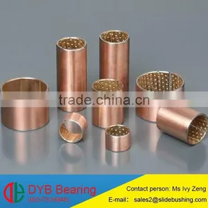 Wrapped Steel Bushing / Cross Split Carbon Steel Bronze Alloy(CuSn10Pb10) Bimetal Bush/Double Metal Layer bi Metal Bushing thumbnail-4
