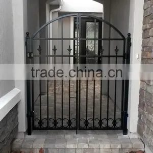 Aluminum/ High Quality Steel or Aluminium Fence Balcony Safety Gate/gates and Steel Fence Design/aluminum Sliding Door thumbnail-5