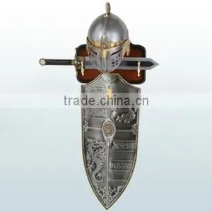 Medieval Leather Decorative Shield thumbnail-4