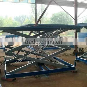 Hydraulic Stationary Scissor Lift Designed For Kazakhstan Client thumbnail-1