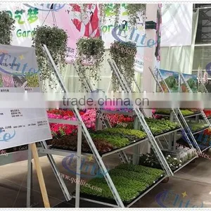 57 Display Danish Flower Trolley Cart With Pulling System for Sale thumbnail-3