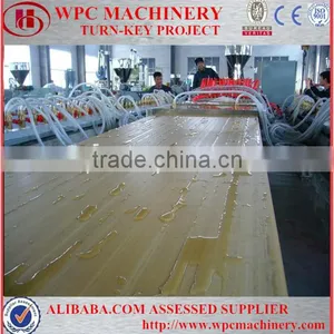 CE Certificated Twin Screw Extruder PVC WPC Door Board Machine Price thumbnail-1