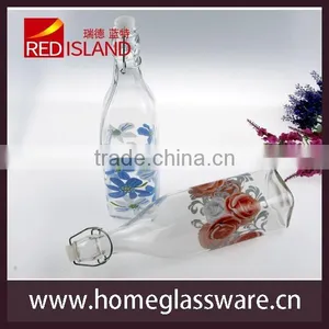 Glass Bottles Swing Top Flask Oil Lemoncello Water Craft thumbnail-3
