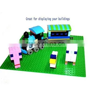 Variety Pack Compatible Building Plates With Legos and Duplo,Silicone Baseplate Mat thumbnail-1