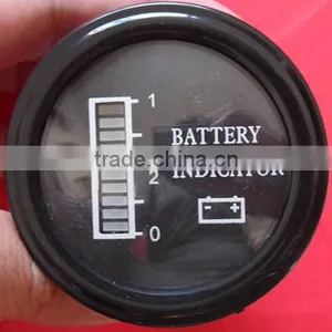 12V, 24V, 36V, 48V,60V, 72V,led Light Battery Indicator (round) thumbnail-1