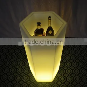 2015 New Cordless Waterproof Rechargeable RGBW Multi Color LED Light up Bar Ice Bucket LTT-SI01 thumbnail-4