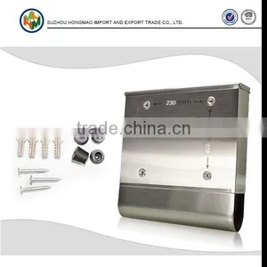 High Grade Waterproof Stainless Steel Wall Mount Mailbox thumbnail-3