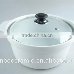 Ceramic Soup Pots for Sale / Soup Tureen With Glass Lid /stock for Sale Cheap Price thumbnail-1