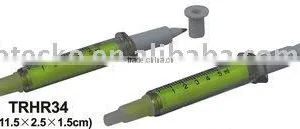 Syringe Highlighter Pen With Ball Pen thumbnail-1