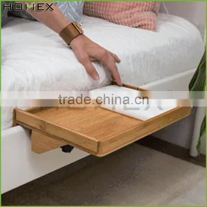Bamboo Bedside Shelf Bunk Shelf Homex_BSCI Factory thumbnail-1