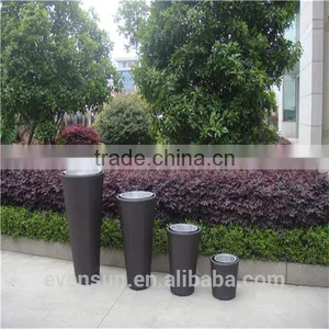2015 Wicker Garden Round Flower Pot thumbnail-2