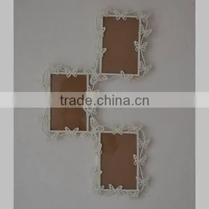 Metal Wall Photo Frame With Butterfly thumbnail-1