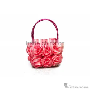 Rose Clutch, Many Color, Handmade in Vietnam thumbnail-6