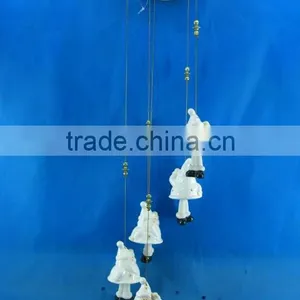 Porcelain Xmas Bell thumbnail-1