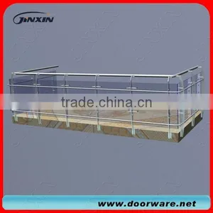 JINXIN Heavy Duty High-Grade Glass Fence Post/Glass Balcony Post thumbnail-2