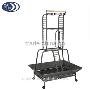 African Grey Macaw Cockatoo Parrot Play Stand Cage By Liberta Antique Colour thumbnail-2