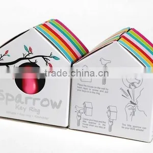 Bird's Nest Key Ring With Whistle Hang on the Wall thumbnail-3