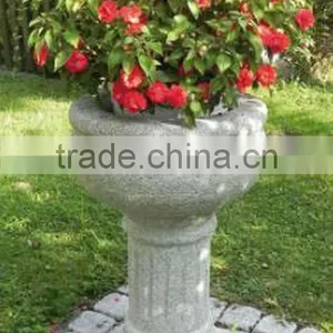 Garden Stone Flowerpot thumbnail-1