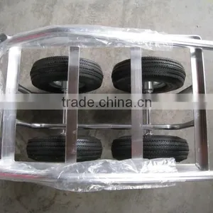 Four Air Wheel Cheap Aluminium Tool Cart thumbnail-6